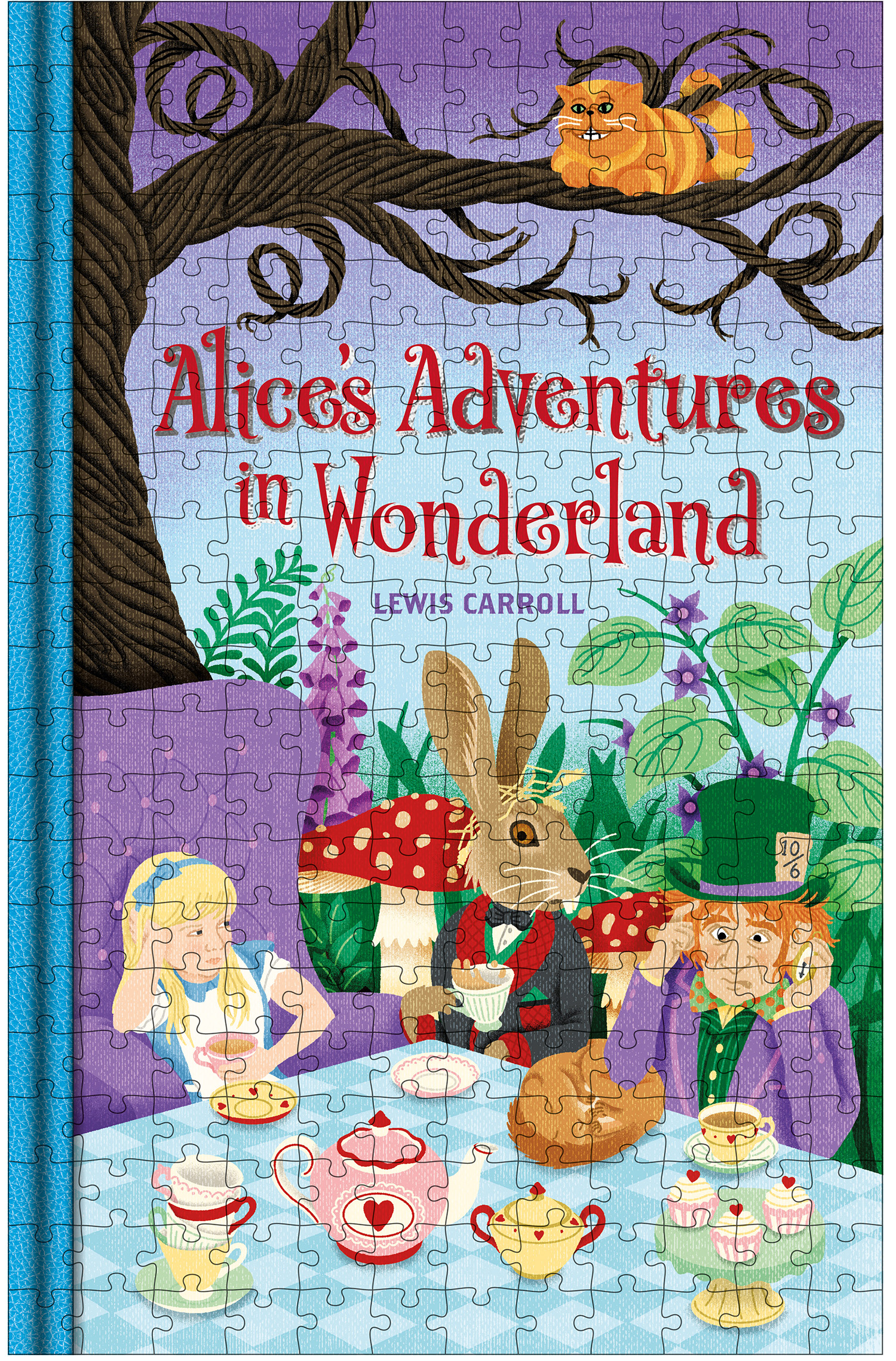 Alice in Wonderland Double Sided Puzzle