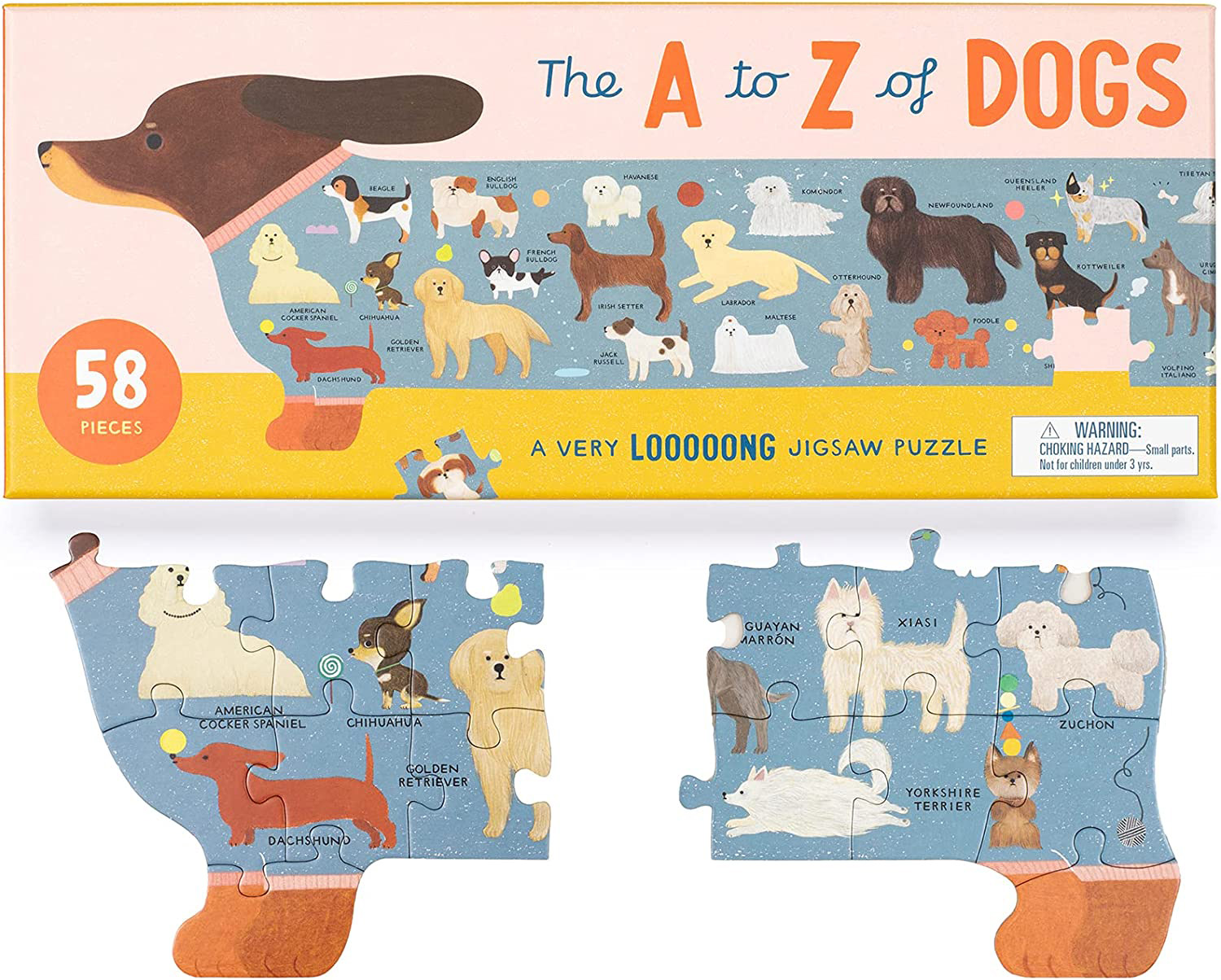 The A to Z of Dogs: A Very Loooong Puzzle