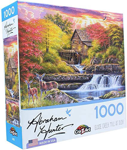 Glade Creek Mill, 1000 Pieces, RoseArt | Puzzle Warehouse