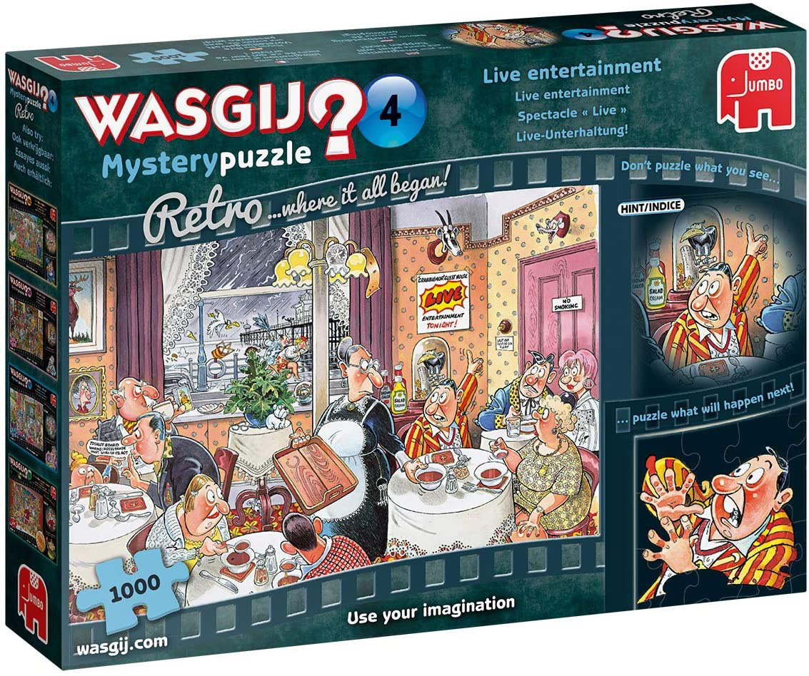 Wasgij Retro Mystery 4: Live Entertainment