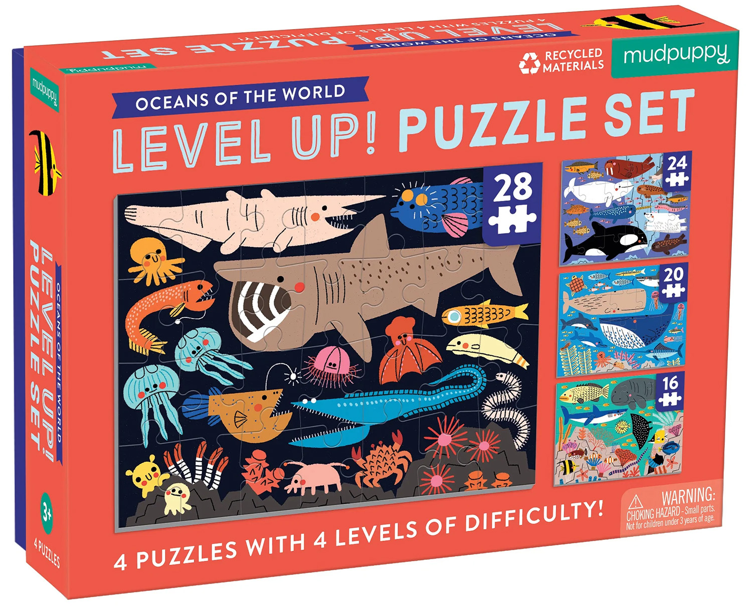 Oceans of the World Level Up! Puzzle Multipack