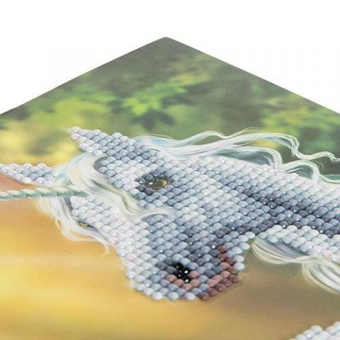 Sunshine Unicorn Crystal Art Card Kit - Scratch and Dent