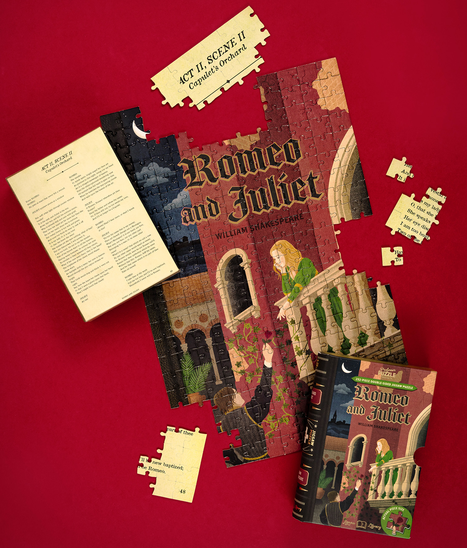 Romeo and Juliet Double Sided Puzzle