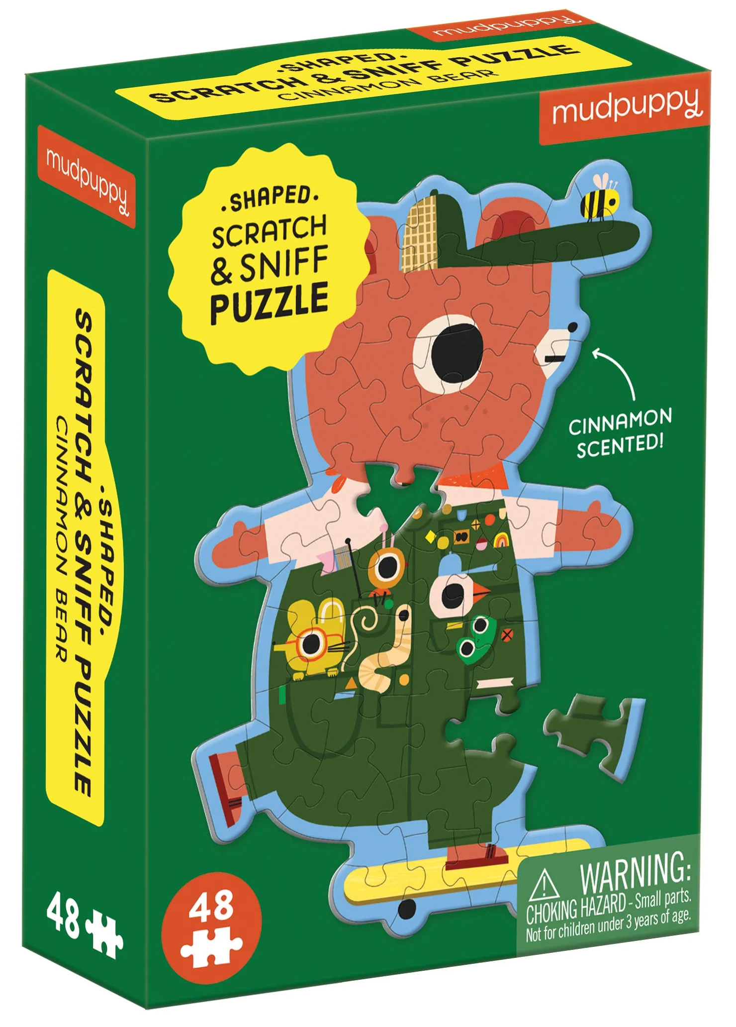 Cinnamon Bear Scratch and Sniff Puzzle