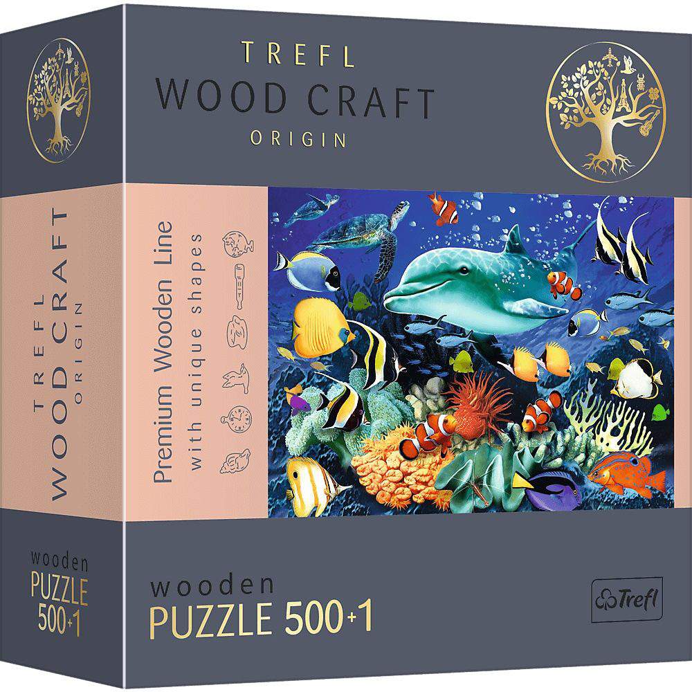 Sea Life Wooden Puzzle