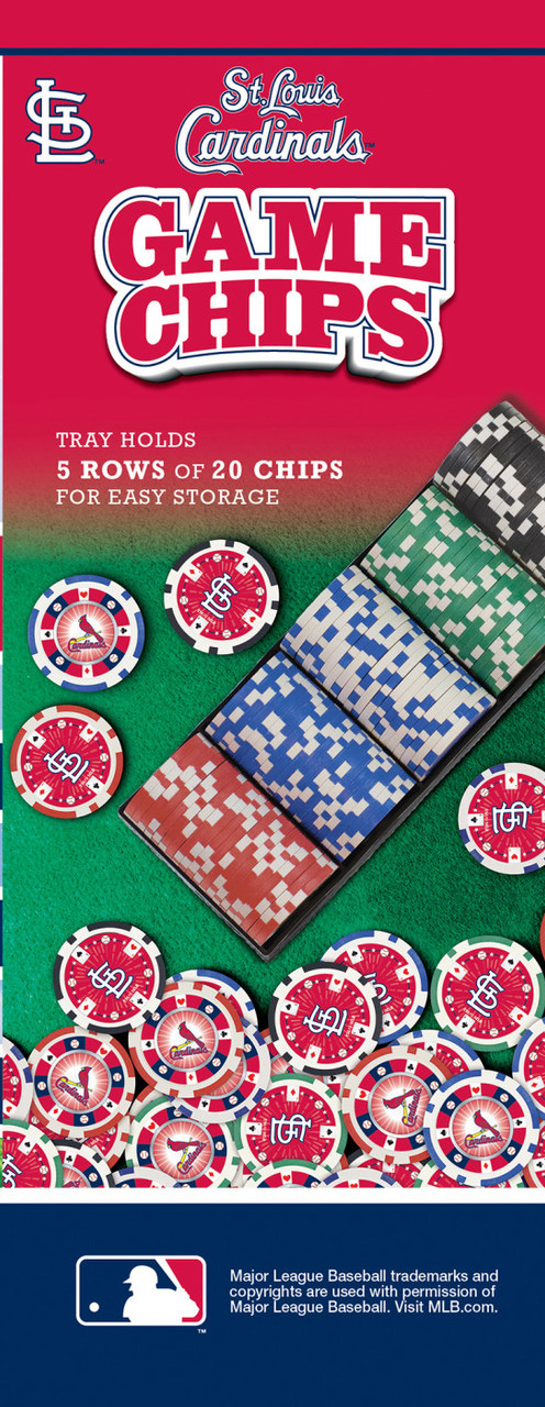 St. Louis Cardinals Poker Chips (100pc)