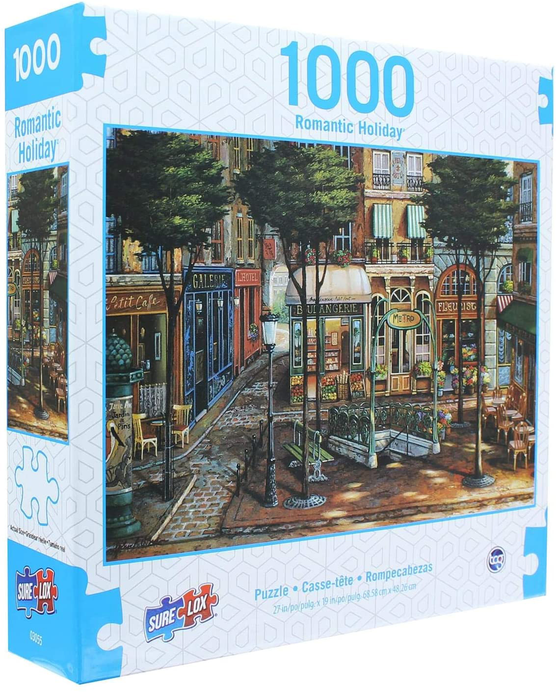 Sunlit Square, 1000 Pieces, Surelox 