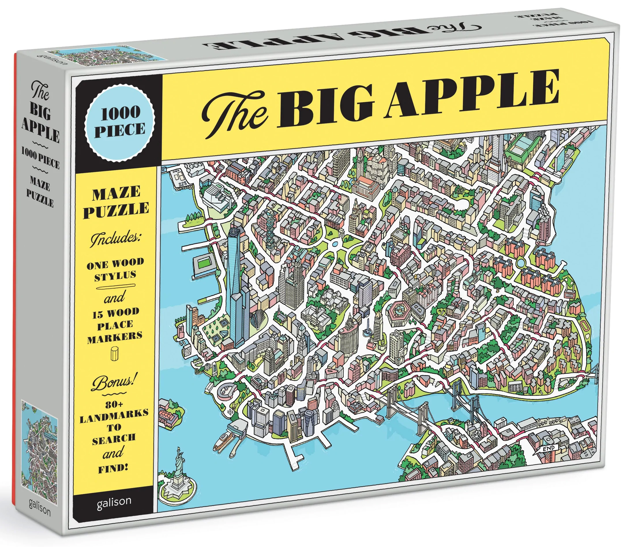 The Big Apple Maze Puzzle