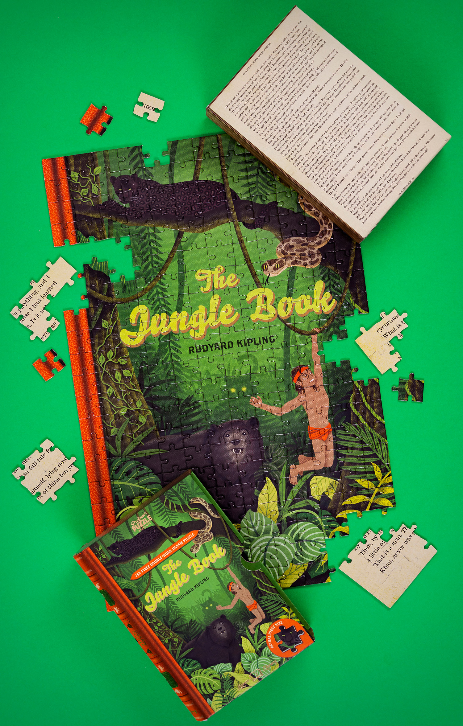 The Jungle Book Double Sided Puzzle