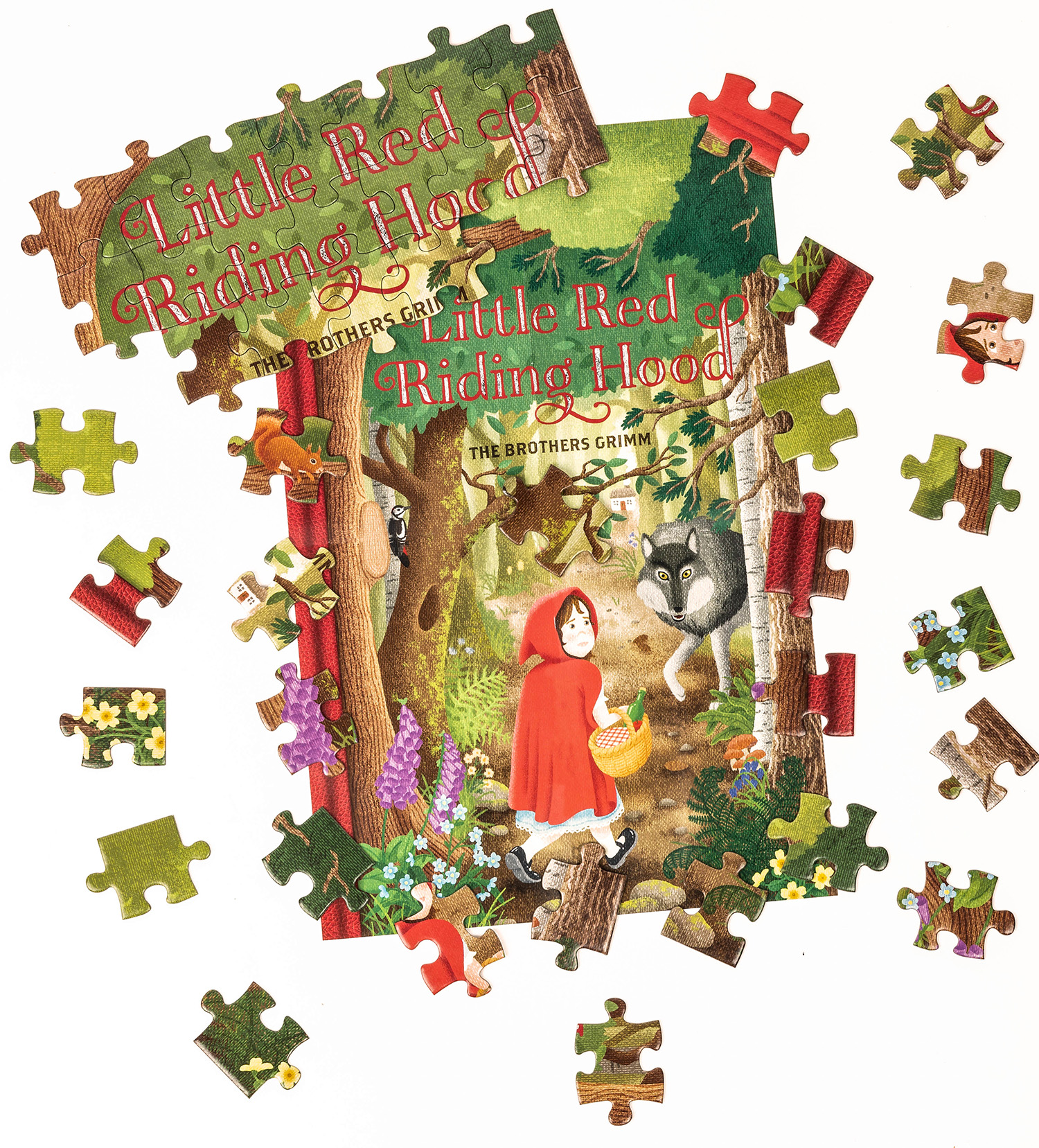 Little Red Riding Hood Double Sided Puzzle