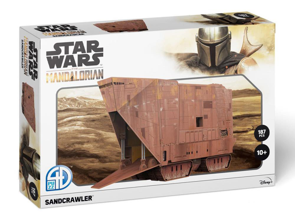 3D Star Wars The Mandalorian Sandcrawler