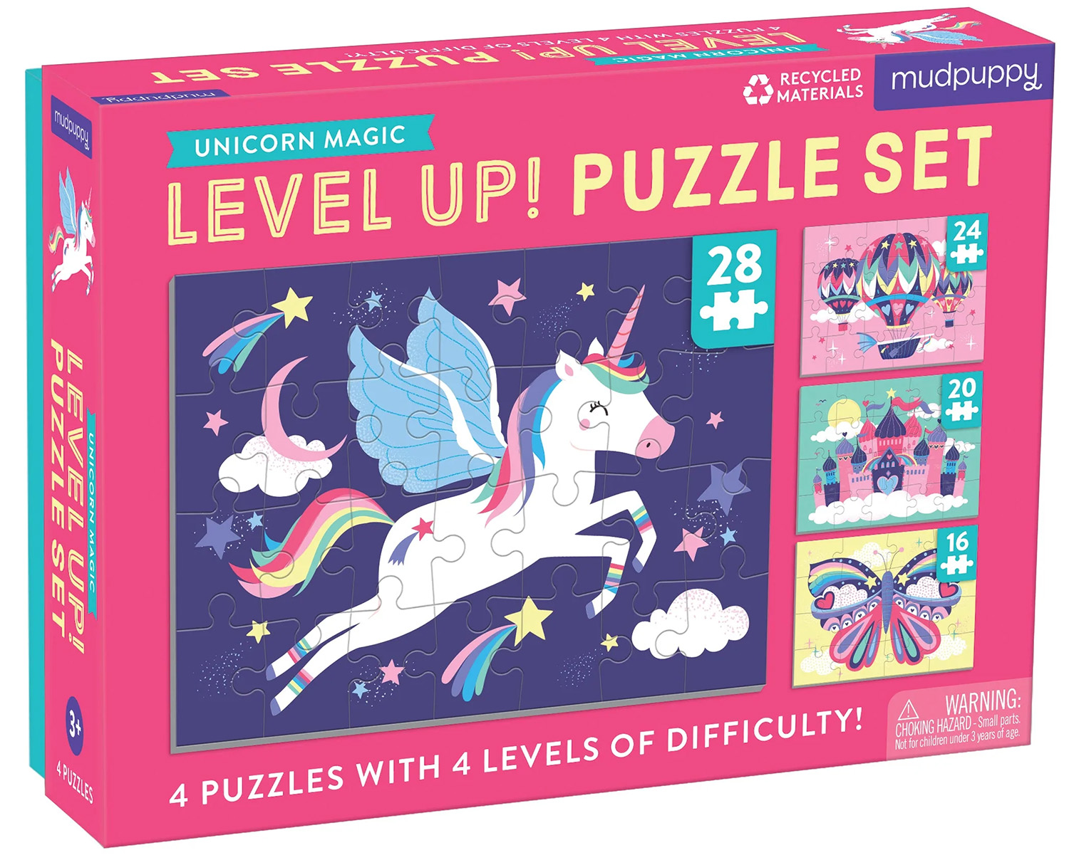 Unicorn Magic Level Up! Puzzle Multipack