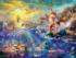 Thomas Kinkade Disney Dreams Collection 4 in 1 Multipack Puzzle Set - Scratch and Dent Disney Jigsaw Puzzle