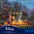 Thomas Kinkade Disney - Mickey and Minnie Campfire Disney Jigsaw Puzzle