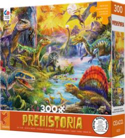 Prehistoria - Dino Landscape Dinosaurs Jigsaw Puzzle