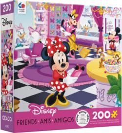 Mickey and Minnie Sweetheart Café Mickey & Friends Jigsaw Puzzle By Ceaco