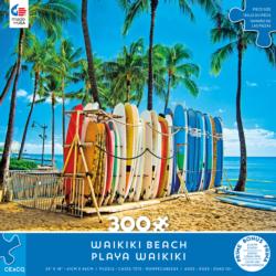 Waikiki Beach Summer Jigsaw Puzzle