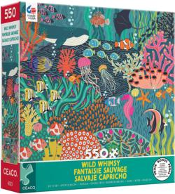 Wild Whimsy - Ocean Bright - Scratch and Dent Sea Life Jigsaw Puzzle
