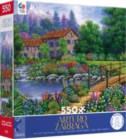 Cascade House Lakes & Rivers Jigsaw Puzzle