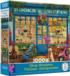Shop Windows - Books and Coffee General Store Jigsaw Puzzle