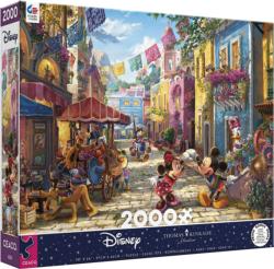 Mickey & Minnie In Mexico Disney Jigsaw Puzzle