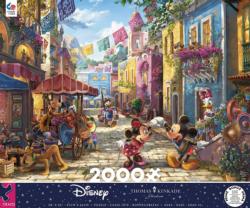 Mickey & Minnie In Mexico Disney Jigsaw Puzzle