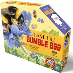 I Am Lil' Bumble Bee Butterflies and Insects Shaped Puzzle