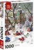 We Risk Collision Winter Jigsaw Puzzle