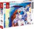 Blue & White Country Europe Jigsaw Puzzle