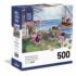 At The Cottage Boat Jigsaw Puzzle