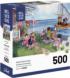 At The Cottage Boat Jigsaw Puzzle