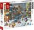 The First Snowstorm Street Scene Jigsaw Puzzle