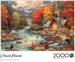 Treasures of the Great Outdoors Fishing Jigsaw Puzzle