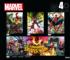 4 X 1 Multipack - Marvel Movies / Books / TV Jigsaw Puzzle