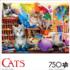 Art Shop Kittens Cats Jigsaw Puzzle