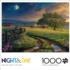 Dusk and Dawn at the Farm Countryside Jigsaw Puzzle