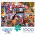Patriotic Road Trip Dogs Jigsaw Puzzle