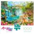 Majestic Tiger Grotto - Scratch and Dent Jungle Animals Jigsaw Puzzle