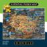National Parks Map - Scratch and Dent Maps & Geography Jigsaw Puzzle