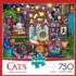 Evening Tea and Tales Cats Jigsaw Puzzle