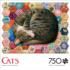 Gemma On Patchwork Cats Jigsaw Puzzle