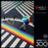 Black White Rainbow Rainbow & Gradient Jigsaw Puzzle