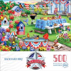 Backyard BBQ Patriotic Jigsaw Puzzle