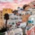 Santorini Sunrise Travel Jigsaw Puzzle
