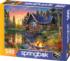 Sun Kissed Cabin Lakes / Rivers / Streams Jigsaw Puzzle