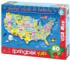 USA Map Landmarks & Monuments Jigsaw Puzzle