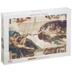 The Creation Of Adam - Scratch and Dent Fine Art Jigsaw Puzzle