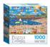 Home Country - Fireworks Over The Bay Fourth of July Jigsaw Puzzle