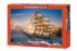 Sailing at Sunset - Scratch and Dent Boat Jigsaw Puzzle