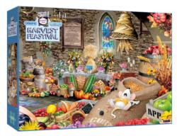 Harvest Feastival Animals Jigsaw Puzzle